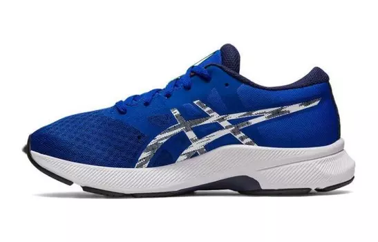 Детские кроссовки GS Low-top Белые Asics, синий