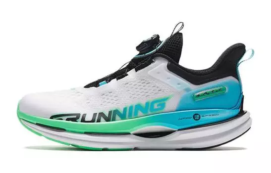 Детские кроссовки GS Low-top Белые/Черные/Зеленые Anta Kids