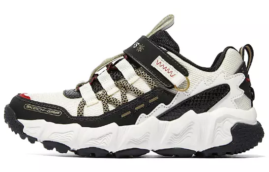 Детские кроссовки GS Low-top Белые/Черные/Серые Skechers, белый/черный