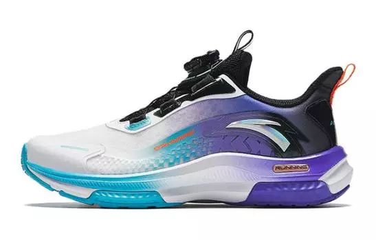 Детские кроссовки GS Low-top Белые/Черные/Синие Anta Kids