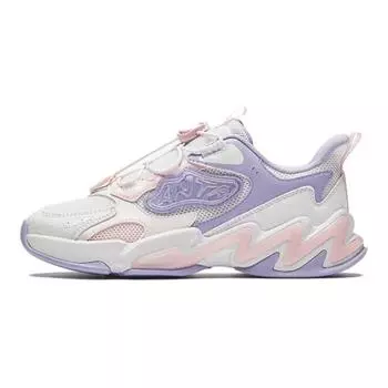 Детские кроссовки GS Low-top Белые Фиолетовые Anta Kids, фиолетовый
