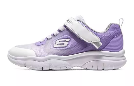 Детские кроссовки GS Low-top Белые/Фиолетовые Skechers, фиолетовый