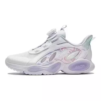 Детские кроссовки GS Low-top Белые/Фиолетовые Anta Kids, фиолетовый