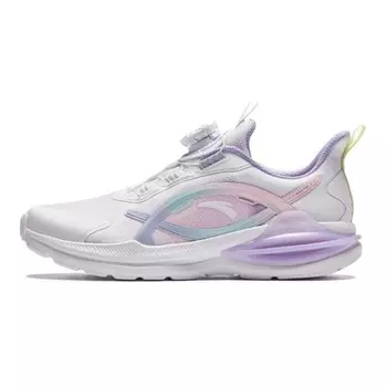 Детские кроссовки GS Low-top Белые/Фиолетовые/Розовые Anta Kids, белый