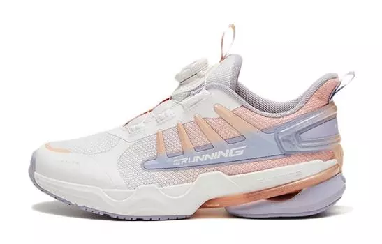 Детские кроссовки GS Low-top Белые/красные/фиолетовые Anta Kids