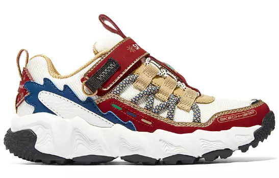 Детские кроссовки GS Low-top Белые/Красные Skechers, белый/красный