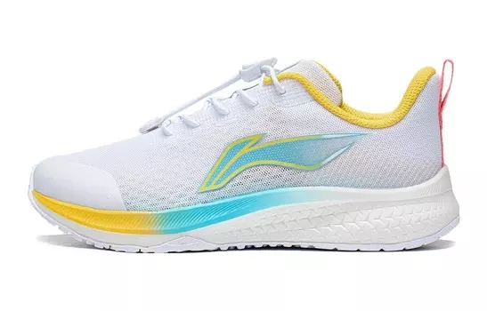 Детские кроссовки GS Low-top Белые Lining Young, белый