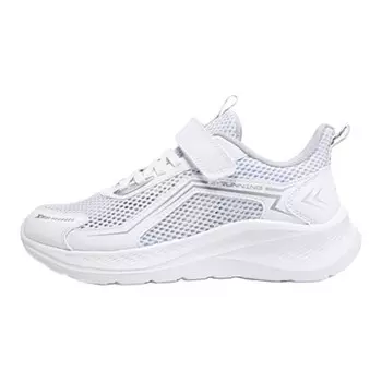 Детские кроссовки GS Low-top белые/новые серебристо-металлические Xtep, белый