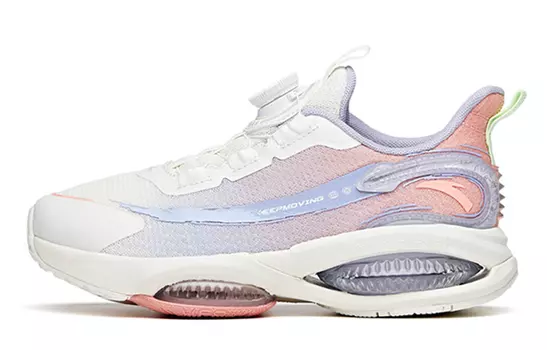 Детские кроссовки GS Low-top Белые/розовые/синие Anta Kids