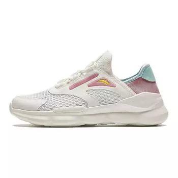 Детские кроссовки GS Low-top Белые/розовые/синие Anta Kids, белый/розовый/голубой