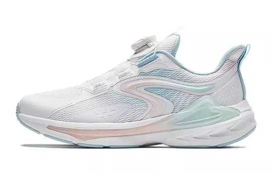 Детские кроссовки GS Low-top Белые/розовые/синие Anta Kids, белый/розовый/голубой