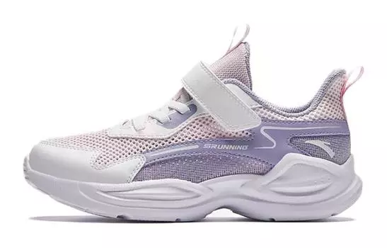 Детские кроссовки GS Low-top Белые/Розовые/Фиолетовые Anta Kids, белый/розовый/фиолетовый