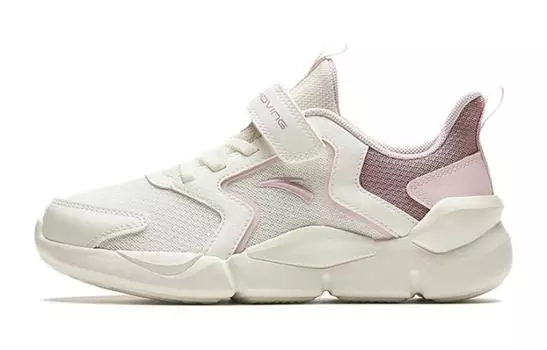 Детские кроссовки GS Low-top Белые/розовые Anta Kids, розовый