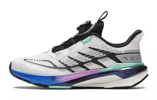 Детские кроссовки GS Low-top Белые/Серые Anta Kids, белый/серый