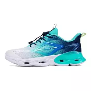 Детские кроссовки GS Low-top Белые/Зеленые Xtep, зеленый