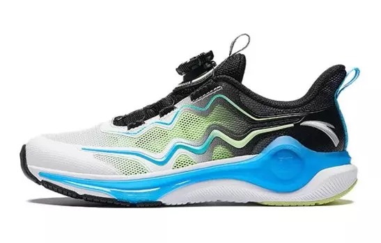 Детские кроссовки GS Low-top Белые/желтые/черные Anta Kids, цвет Sail/Sesame/Obsidian