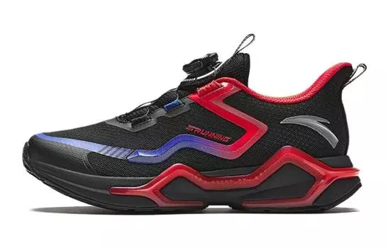 Детские кроссовки GS Low-top Black Anta Kids, черный/синий