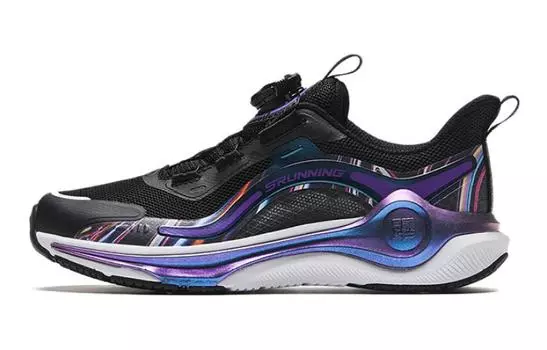 Детские кроссовки GS Low-top Black Anta Kids, фиолетовый