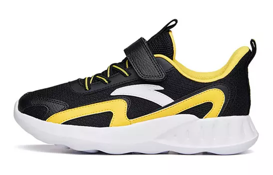 Детские кроссовки GS Low-top Black/Flag Yellow/Antabeauty White Anta Kids