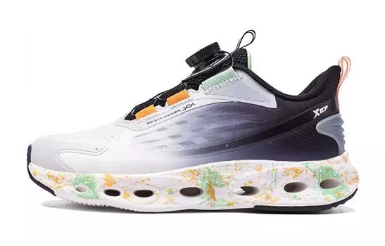 Детские кроссовки GS Low-top Black/Grey Xtep, черный/серый