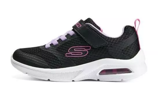Детские кроссовки GS Low-top Black/Purple Skechers, фиолетовый