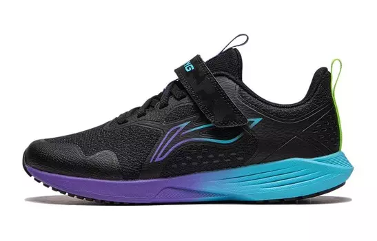 Детские кроссовки GS Low-top Black/Purple Lining Young, черный