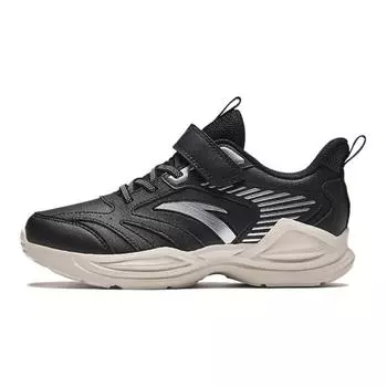 Детские кроссовки GS Low-top Black/Silver Anta Kids, черный/серебряный