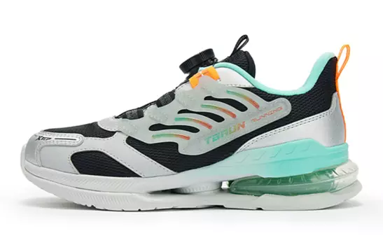 Детские кроссовки GS Low-top Black/Silver Xtep