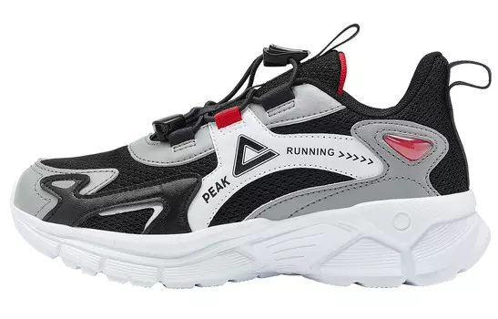 Детские кроссовки GS Low-top Black Silver Grey Peak