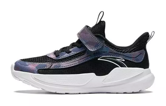 Детские кроссовки GS Low-top Black/Sunset Orange Anta Kids, черный/оранжевый