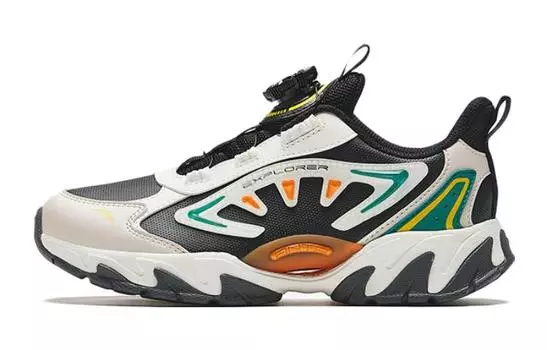 Детские кроссовки GS Low-top Black/White Anta Kids, черный/белый