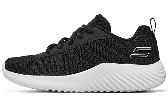 Детские кроссовки GS Low-top Black/White Skechers, черный