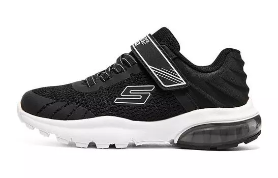 Детские кроссовки GS Low-top Black/White Skechers, черный/белый