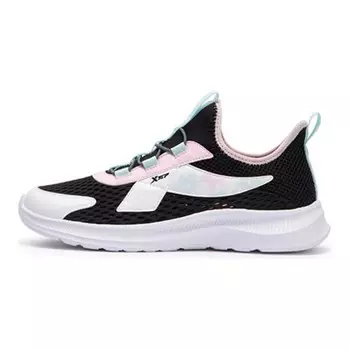 Детские кроссовки GS Low-top Black/White Xtep, черный/белый