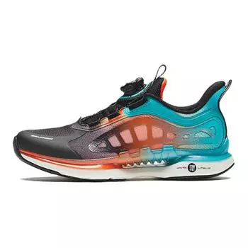 Детские кроссовки GS Low-top Black / Zhu Yueqing / Zhu Persimmon Orange Anta Kids, черный