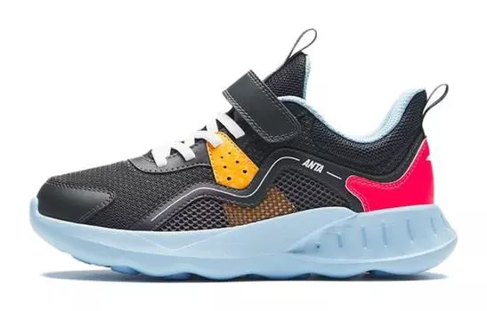 Детские кроссовки GS Low-top Charcoal Grayish Yellow Anta Kids, желтый