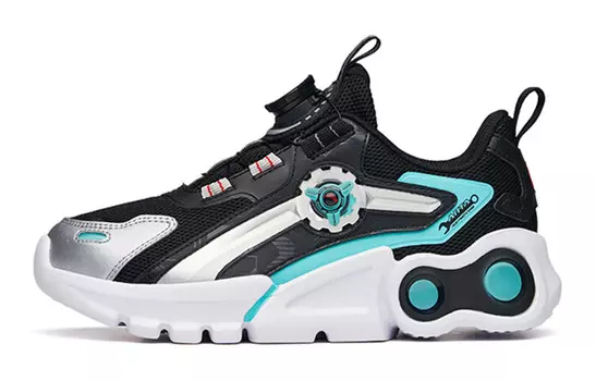 Детские кроссовки GS Low-top Черные/белые/синие Anta Kids