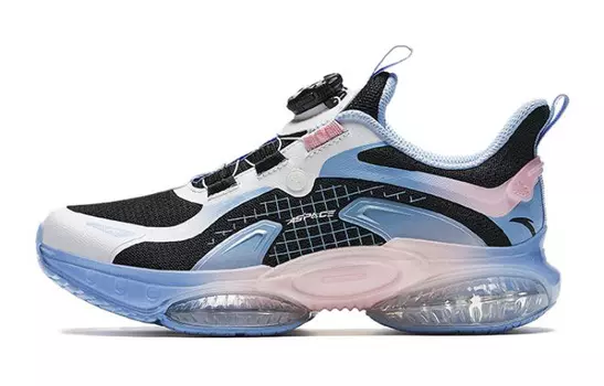 Детские кроссовки GS Low-top Черные/белые/синие Anta Kids