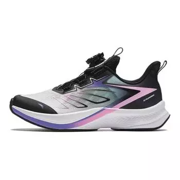 Детские кроссовки GS Low-top Черные/фиолетовые/розовые Anta Kids, черный