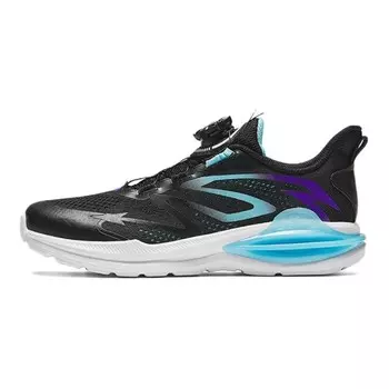 Детские кроссовки GS Low-top, черные/исландские синие/чернильно-фиолетовые Anta Kids, черный