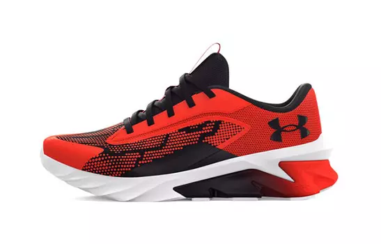 Детские кроссовки GS Low-top черные/красные Under Armour