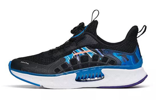 Детские кроссовки GS Low-top черные/синие Anta Kids