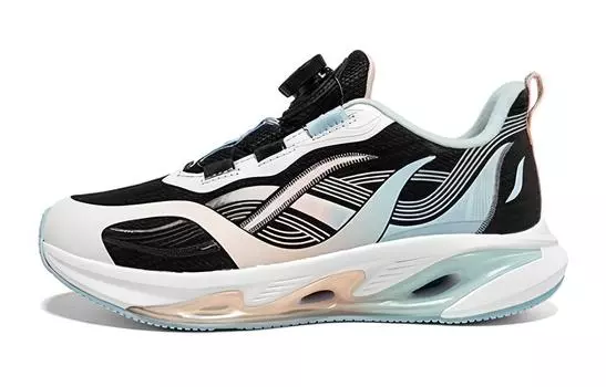 Детские кроссовки GS Low-top черные/синие Xtep, черный/синий