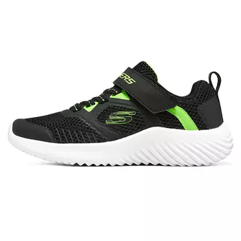 Детские кроссовки GS Low-top черные/зеленые Skechers