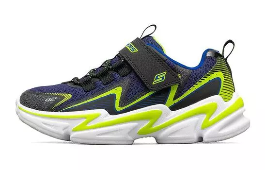 Детские кроссовки GS Low-top черные/желтые Skechers