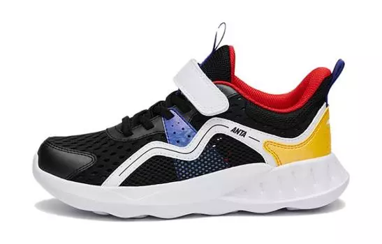 Детские кроссовки GS Low-top Черный/белый/красный/желтый Anta Kids