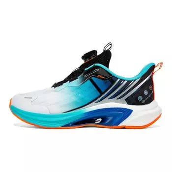 Детские кроссовки GS Low-top Clear Mountain Blue/black Xtep, синий