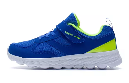 Детские кроссовки GS Low-top Hypertherm Blue/флуоресцентный ярко-зеленый Lining Young
