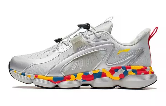 Детские кроссовки GS Low-top Light Lime/Silver Lining Young