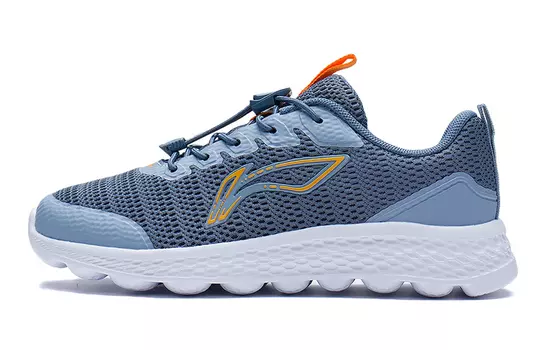 Детские кроссовки GS Low-top Lime-blue/soft-grey-blue Lining Young